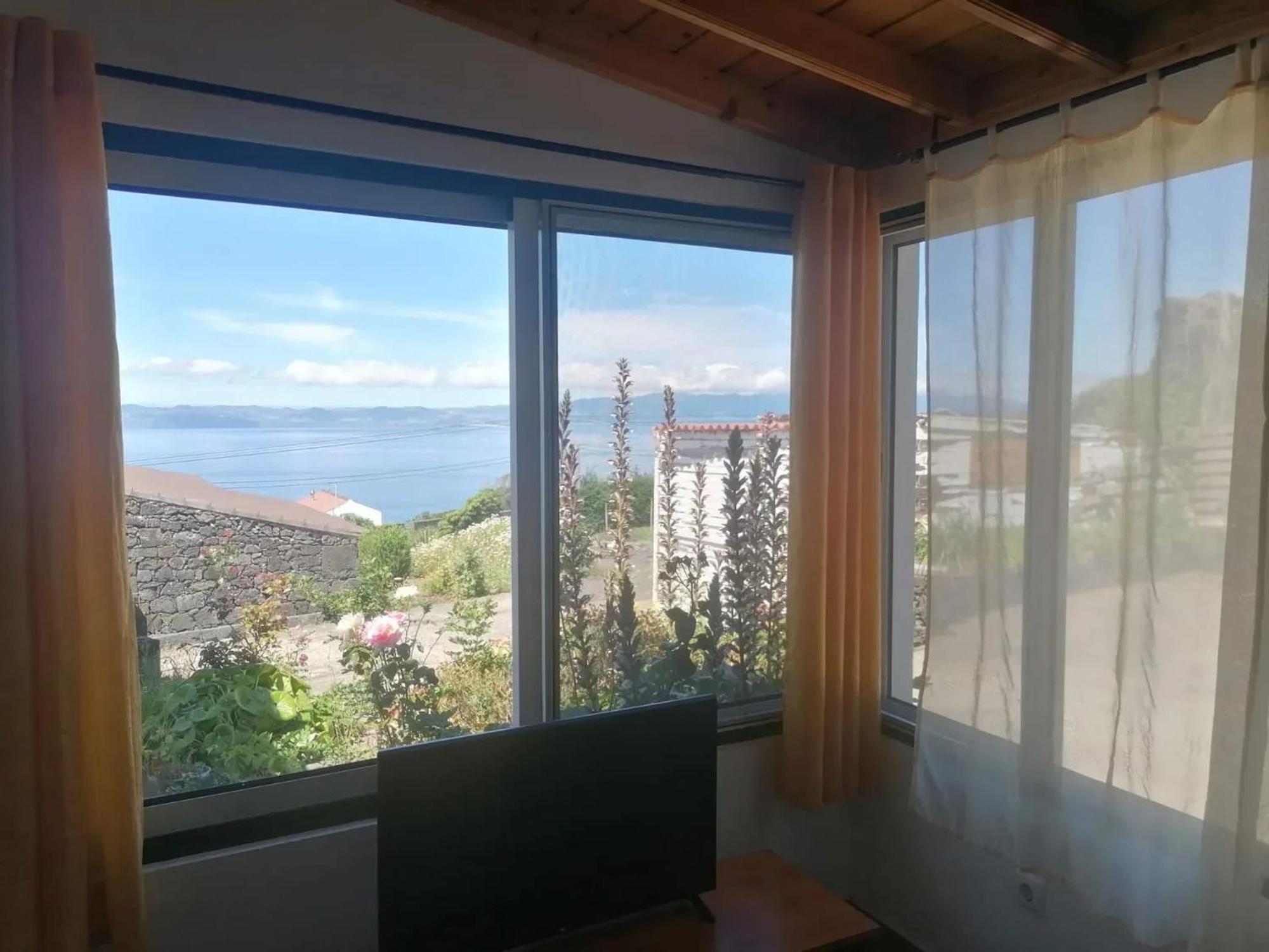 Comfortable House With Sea View In Sao Roque Do Pico 빌라 외부 사진